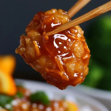 Delicious cozy orange chicken served in a bowl, perfect for family dinners.