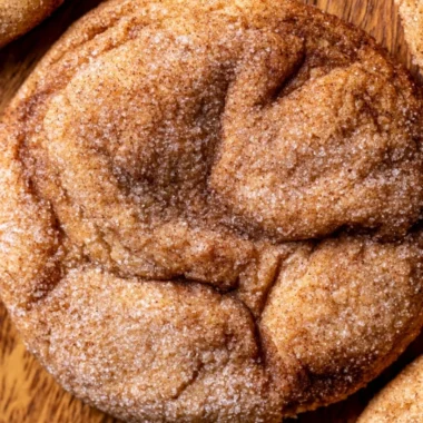 Chai spiced brown butter sugar cookies freshly baked and served on a plate.
