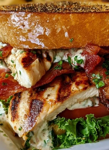 Ultimate loaded chicken club sandwich with fresh ingredients and crispy bacon.