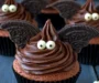 Halloween Bat Cupcakes