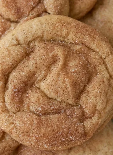 Delicious maple snickerdoodles cookies on a plate.