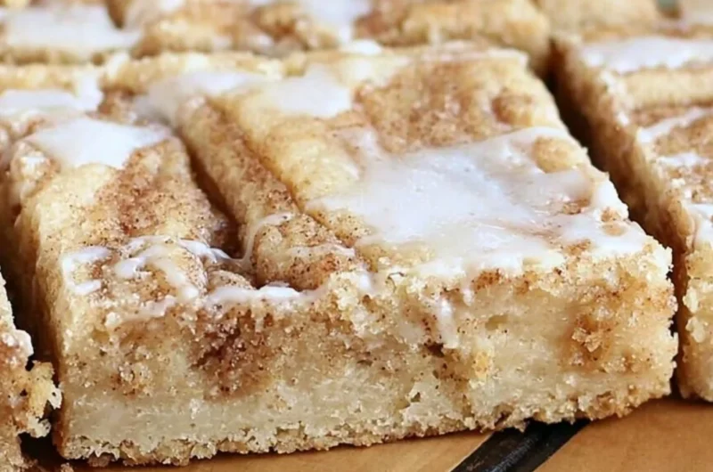 Delicious Cinnamon Roll Cookie Bars from Sweet Girl Treats